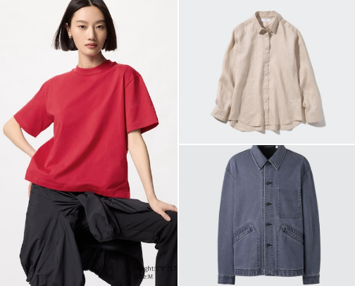 Uniqlo Finds cover photo collage