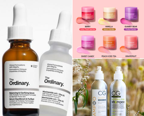 skin care favss cover photo collage