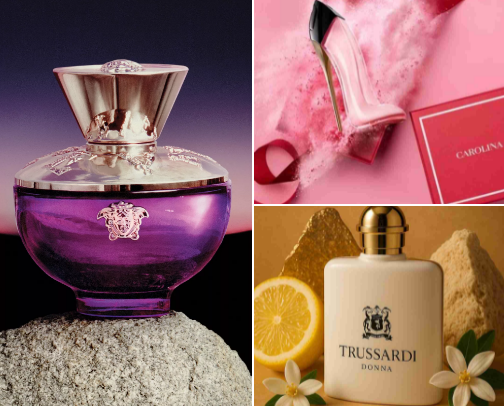 fragrances 🫧🌸 cover photo collage