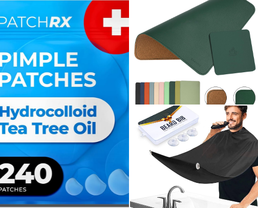 Men's stocking stuffers: No golf, sports, or fishing! cover photo collage