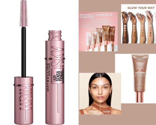 My Holy Grail Makeup Products cover photo collage