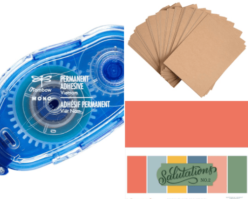 Card Making Materials cover photo collage