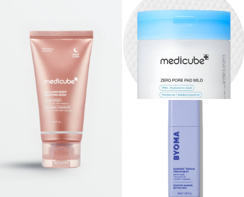 Skincare cover photo collage