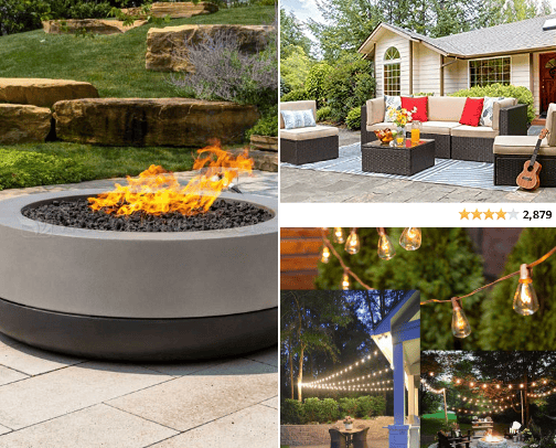 Outdoor spaces cover photo collage