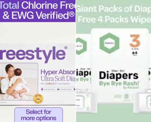 My Top TCF Diapers cover photo collage