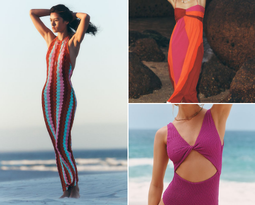 beach vacation looks from a caribbean girly! 👙🌞 cover photo collage