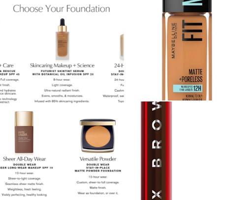 My favorite beauty recs cover photo collage