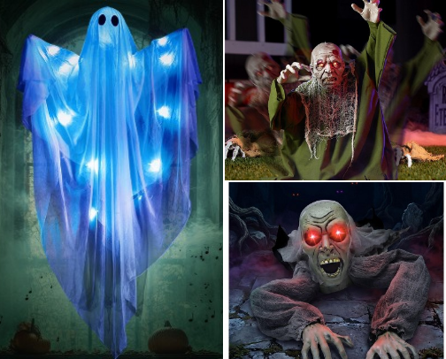 Halloween Home & Outdoor Decorations cover photo collage