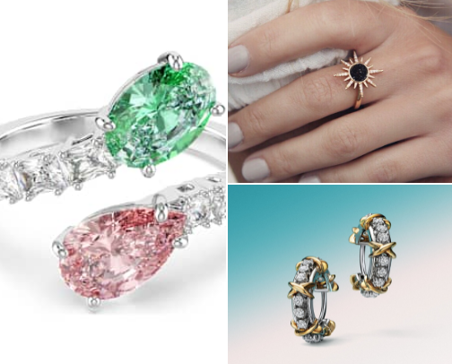 Jewerlies cover photo collage