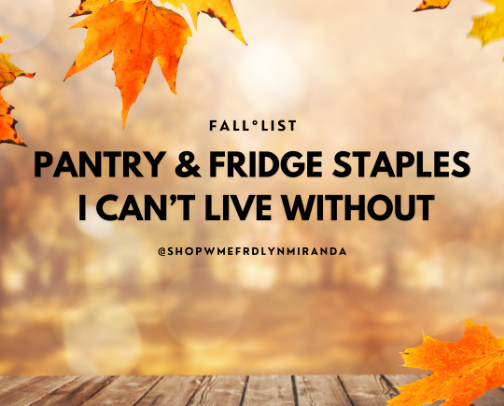🥕 Pantry & Fridge Staples I Can’t Live Without 🥕 cover photo collage