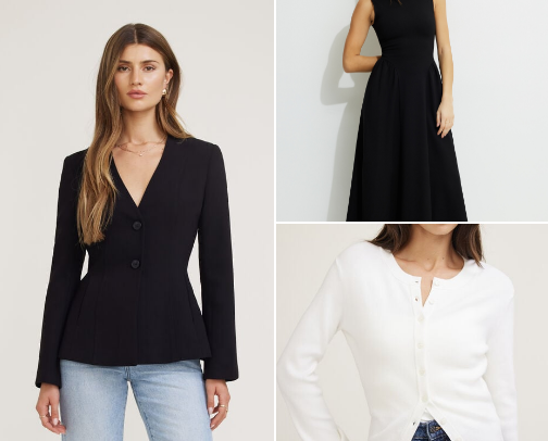 corporate gal fall fashion '25 cover photo collage