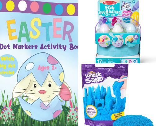 Easter Basket magic for your 4 year old girl cover photo collage