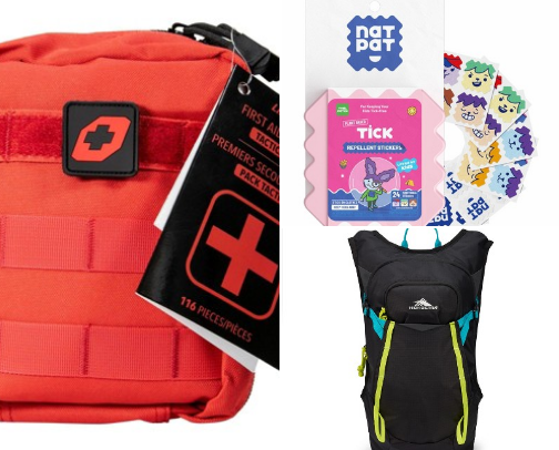 Hiking & Camping with KIDS cover photo collage
