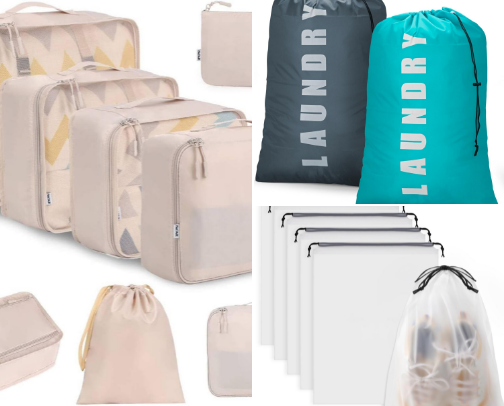 Packing & Organization Essentials for Stress-Free Trips cover photo collage