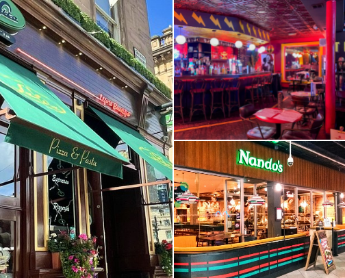 glasgow go to places for food cover photo collage