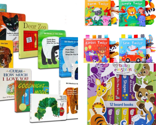 Fun and Learning Books for Little One cover photo collage