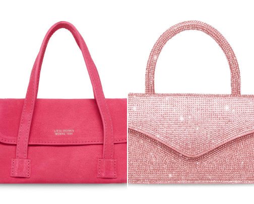 Pink handbags🎀 cover photo collage