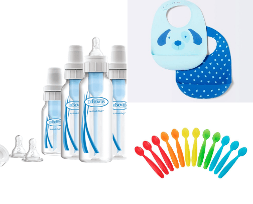 Baby and Toddler Feeding cover photo collage