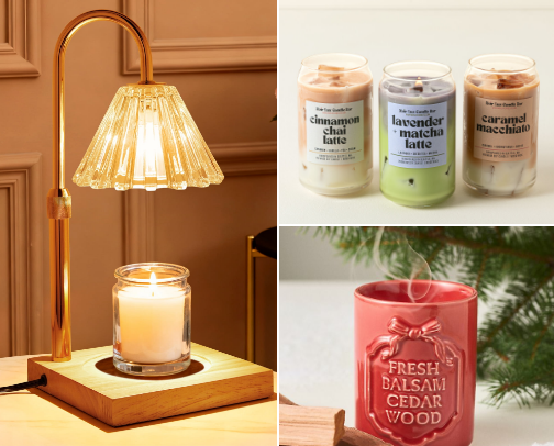 To Light Up Your Fall –&nbsp;Unique Candle Brands cover photo collage