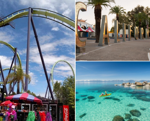 Northern California Favs cover photo collage