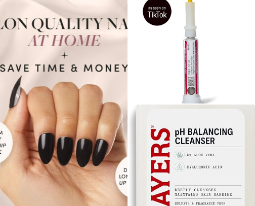 Beauty things I use as a lazy girl cover photo collage