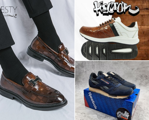 Sepatu terbaik di tahun ini cover photo collage