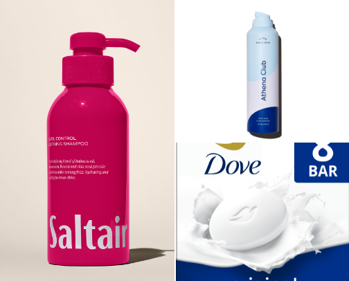 SQUEAKY CLEAN everything shower routine cover photo collage