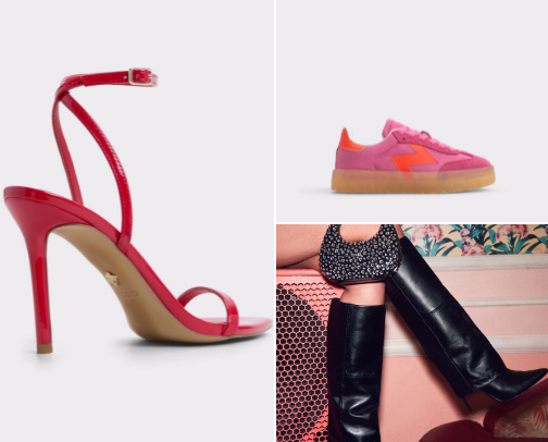 A great shoe collection like in every woman's dream cover photo collage