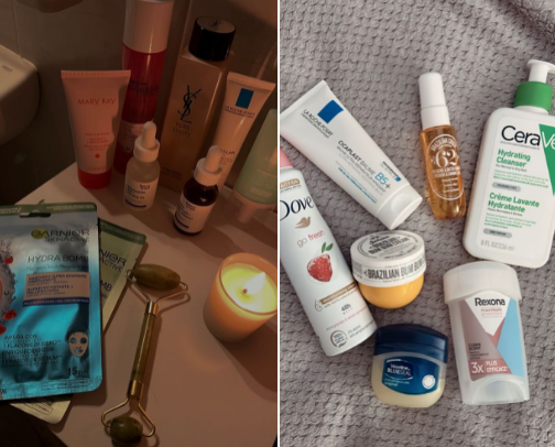 Products that saved my skin cover photo collage