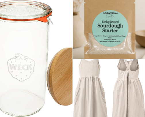 The Low-Tox Sourdough Kitchen Edit cover photo collage