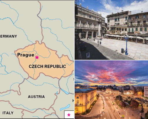 Where in Europe to travel cover photo collage