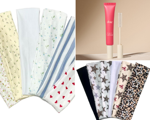 Hair Accessories/ Products cover photo collage