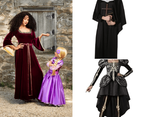 Halloween costumes cover photo collage