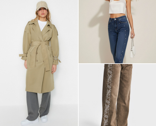 Clothing for perfect outfits cover photo collage