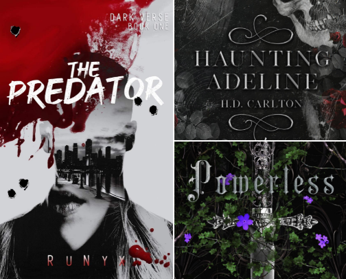 Book Recommendations! cover photo collage