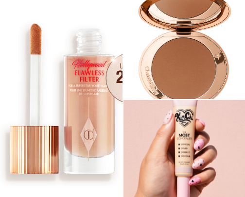 Glow & Glam Beauty Essentials ✨ cover photo collage