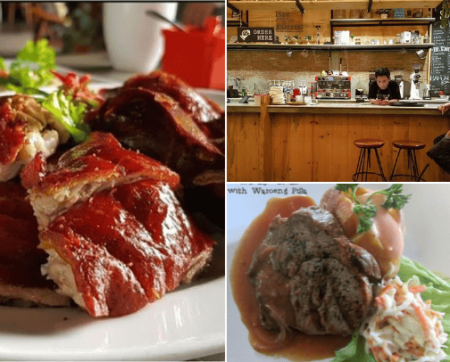 Cafe & coffee shop around my city cover photo collage