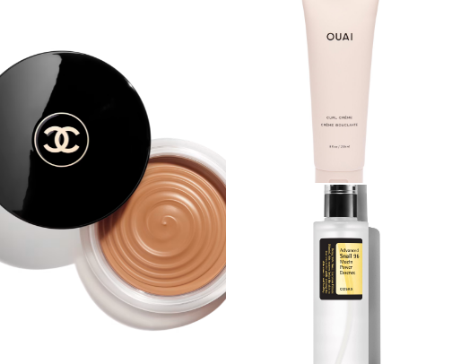 My Ultimate Beauty Favorites: Essential Haircare, Skincare, Makeup & Nails Products for Natural, Radiant, and Effortlessly Elegant Looks / Mina ultimata skönhetsfavoriter: Viktiga hårvårds-, hudvårds-, makeup- och nagelprodukter för en naturlig, strålande och lätt elegant look cover photo collage
