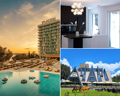 HOTELS cover photo collage