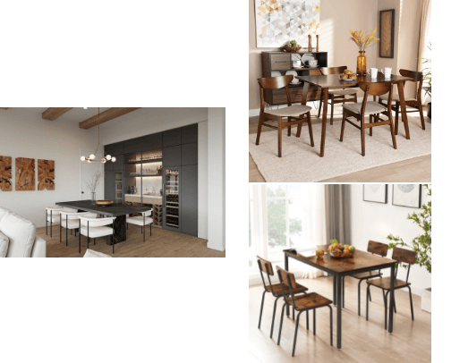 Dining Room Set cover photo collage