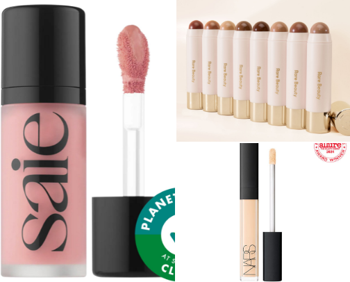 Acne safe makeup✨💗 cover photo collage