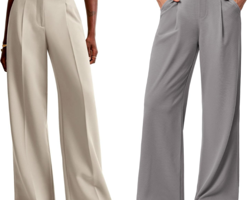 Women's Work Casual Pants cover photo collage