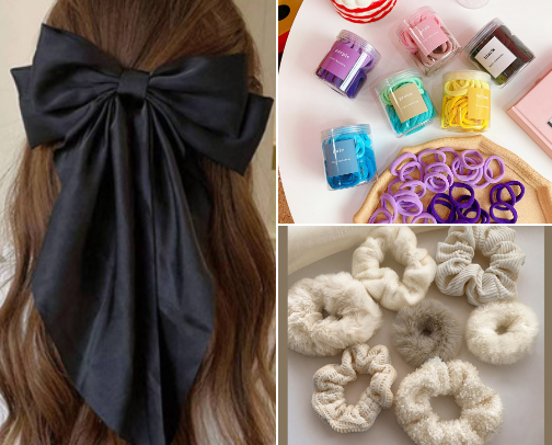 Hair Accessories cover photo collage
