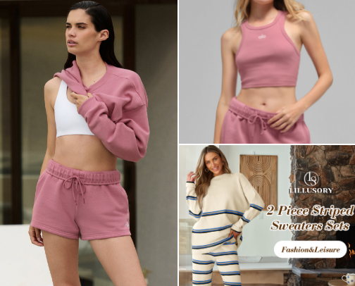 Everyday Comfy Fits cover photo collage