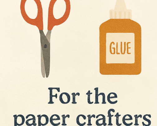 For the paper crafters cover photo collage