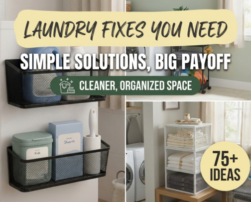 Laundry Room Fixes With a Big Payoff 🧺 cover photo collage
