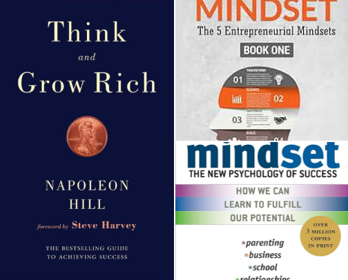 10 Books That Rewire Your Brain for Success cover photo collage