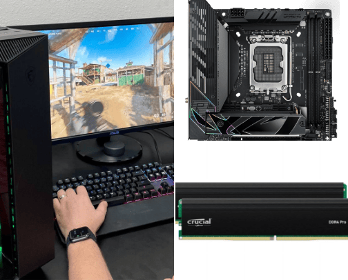 PC's n Stuf cover photo collage