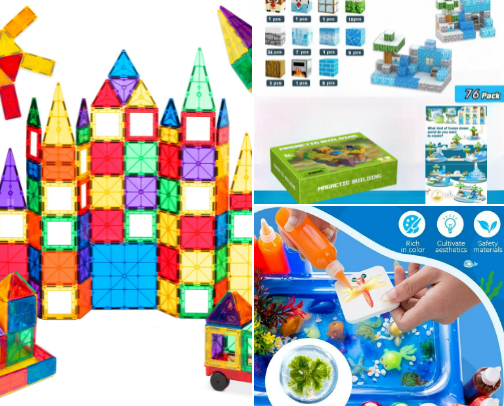 Kids Toys cover photo collage