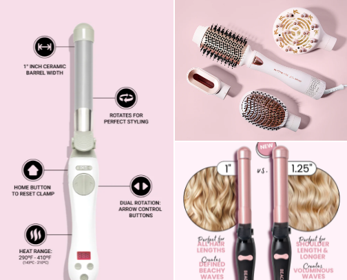 Hair care/hair tools I love cover photo collage